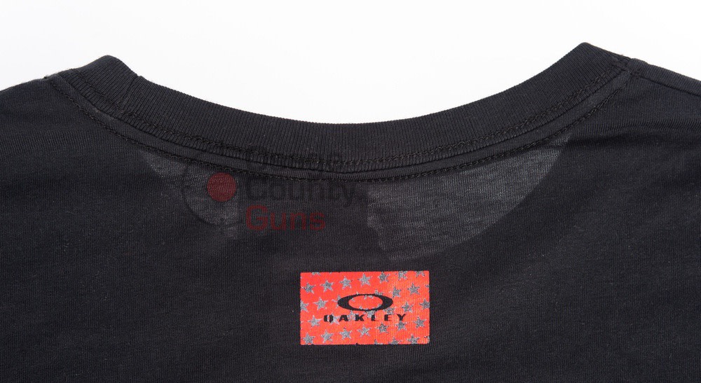 Oakley Stars SS T-Shirt - Black/Red - Medium-img-3