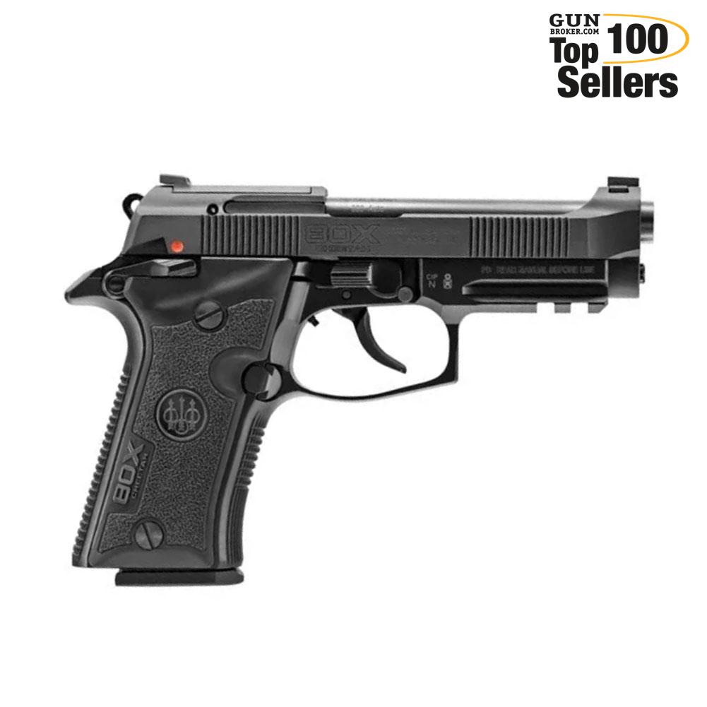 BERETTA 80X Cheetah .380 ACP 3.9in 10rd Semi-Automatic Pistol (J80XBLK10)-img-0