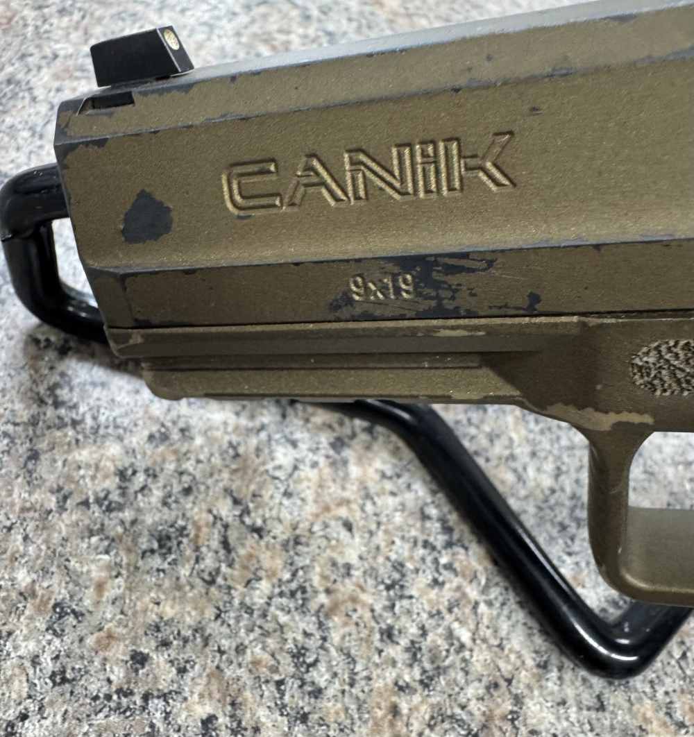 Canik TP9DA 9mm Semi-Auto Pistol 4.07" Barrel OD Green 18+1 1 Magazine-img-6