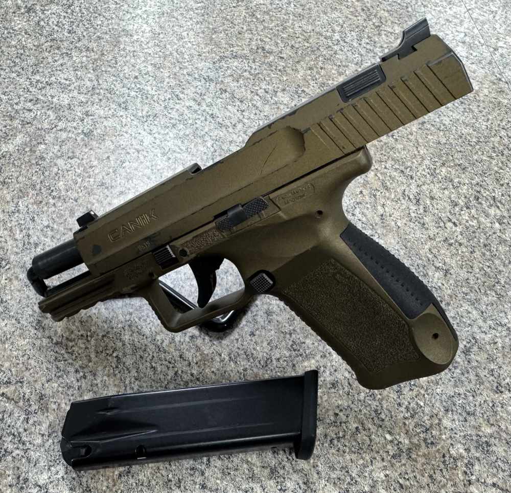 Canik TP9DA 9mm Semi-Auto Pistol 4.07" Barrel OD Green 18+1 1 Magazine-img-10