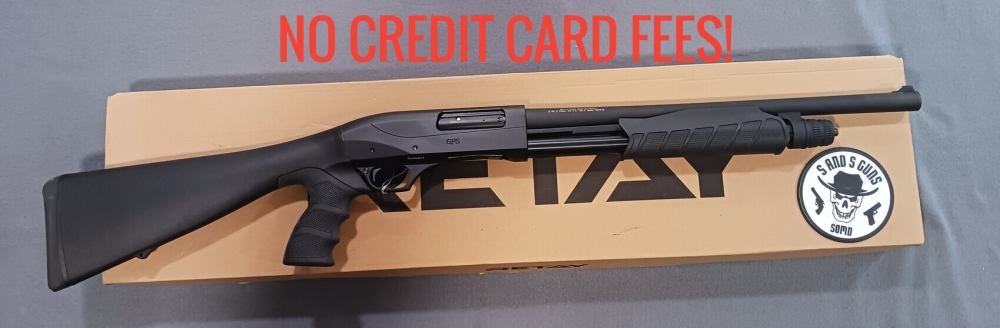 FACTORY DEMO RETAY GPS 12 GAUGE 3" 18.5" PISTOL GRIP PUMP SHOTGUN-img-0