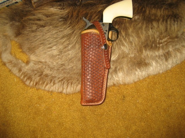 VINTAGE EL PASO SADDLERY L/H CROSSDRAW COLT 4 3/4"-img-0