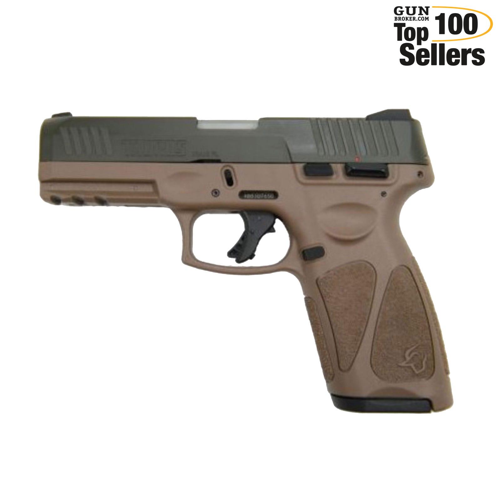 TAURUS G3 9mm 4in 17rd OD Green Semi-Automatic Pistol (1-G3B94BB)-img-0