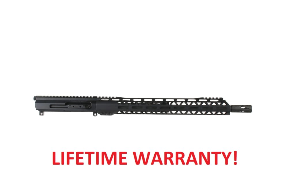 AR-15 .17 HMR 16" Billet Upper Receiver with BCG Buffer & Spring-img-0