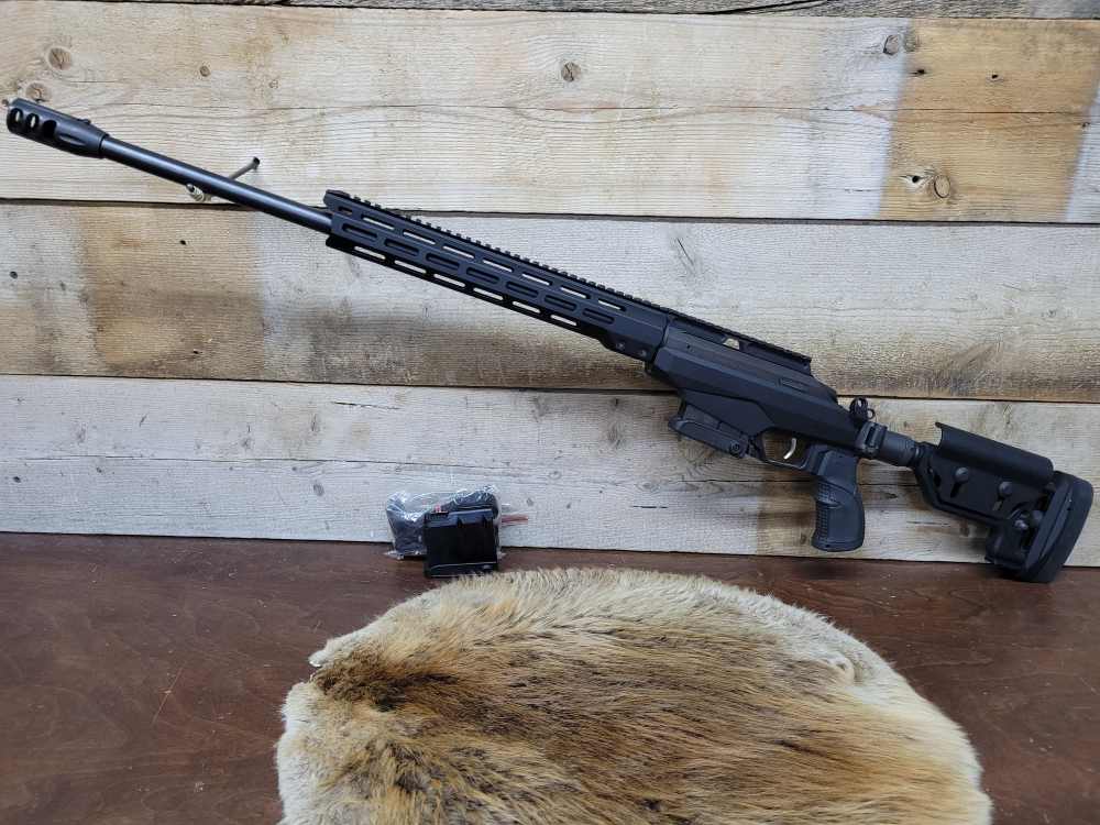 Used Tikka T3X TACT A1 6.5Creed 23"bbl Great Condition W/Accessories!-img-0