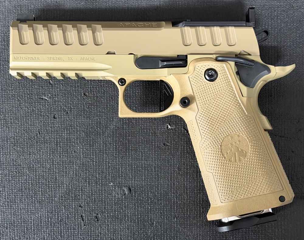 Watchtower Apache Commander .9mm, 17+1, x3 Mags. 4.1"/ 7.9"OAL w/ OEM Case-img-2