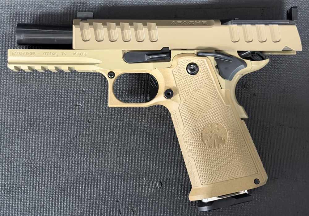 Watchtower Apache Commander .9mm, 17+1, x3 Mags. 4.1"/ 7.9"OAL w/ OEM Case-img-3