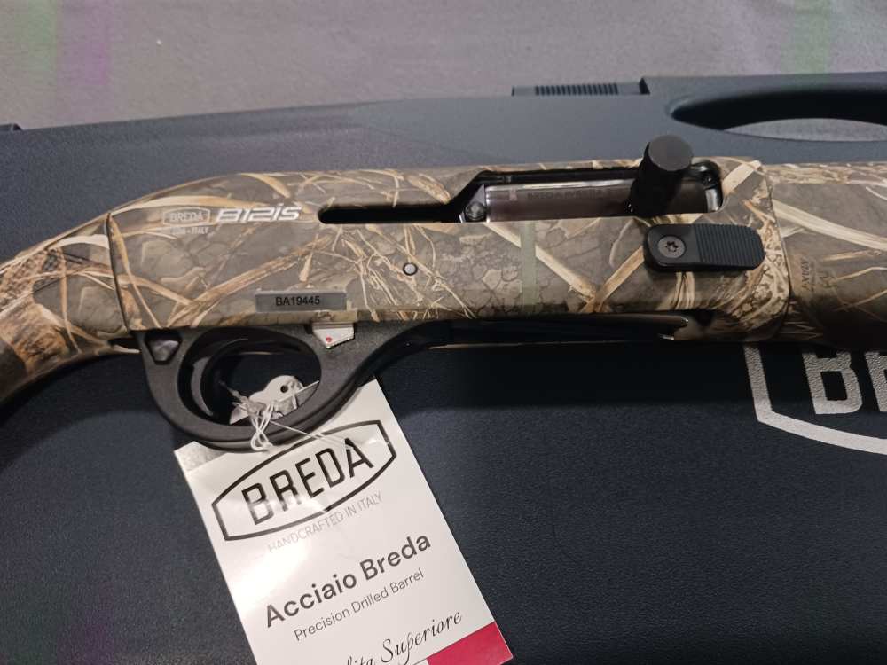 ITALIAN BREDA B12iS 12 GAUGE 3" 28" REALTREE MAX-7 SEMI AUTO SHOTGUN-img-4
