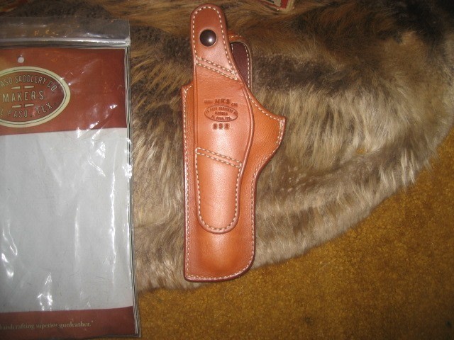 NIB EL PASO SADDLERY HOLSTER RUGER MK 3 .22 AUTO !-img-2