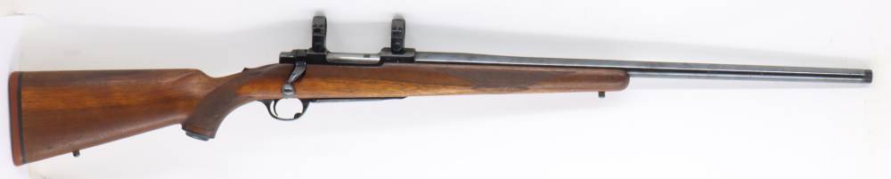 Ruger M77 77 22-250 Rem Target barrel 1983 Tang Safety 1" rings #26070252-img-18