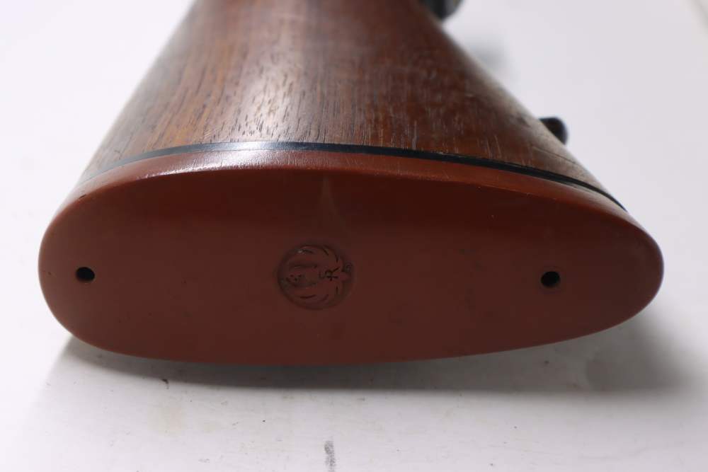 Ruger M77 77 22-250 Rem Target barrel 1983 Tang Safety 1" rings #26070252-img-1