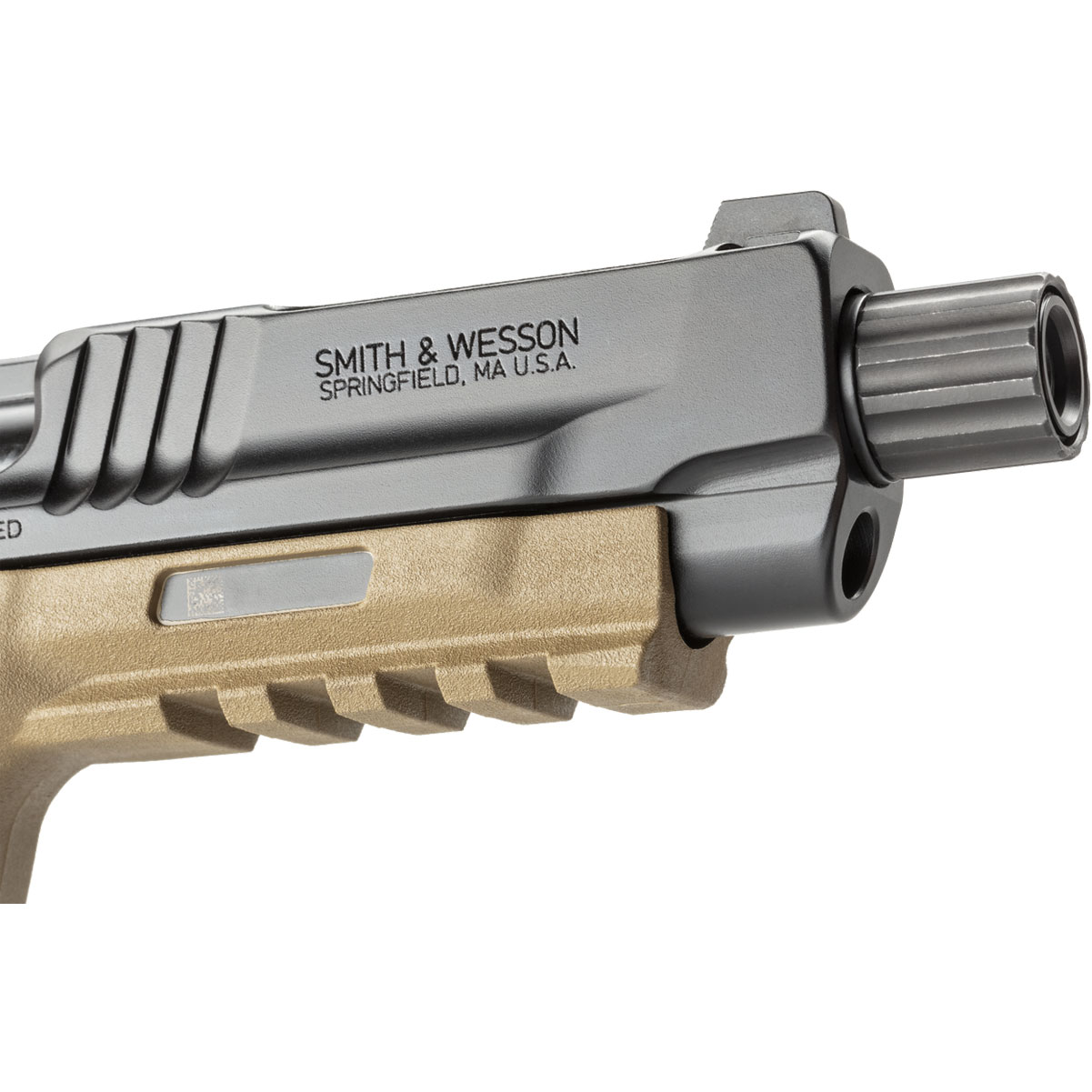 SMITH WESSON MP57 57x28mm 5in 22rd FDE Blk Pistol 14078-img-7