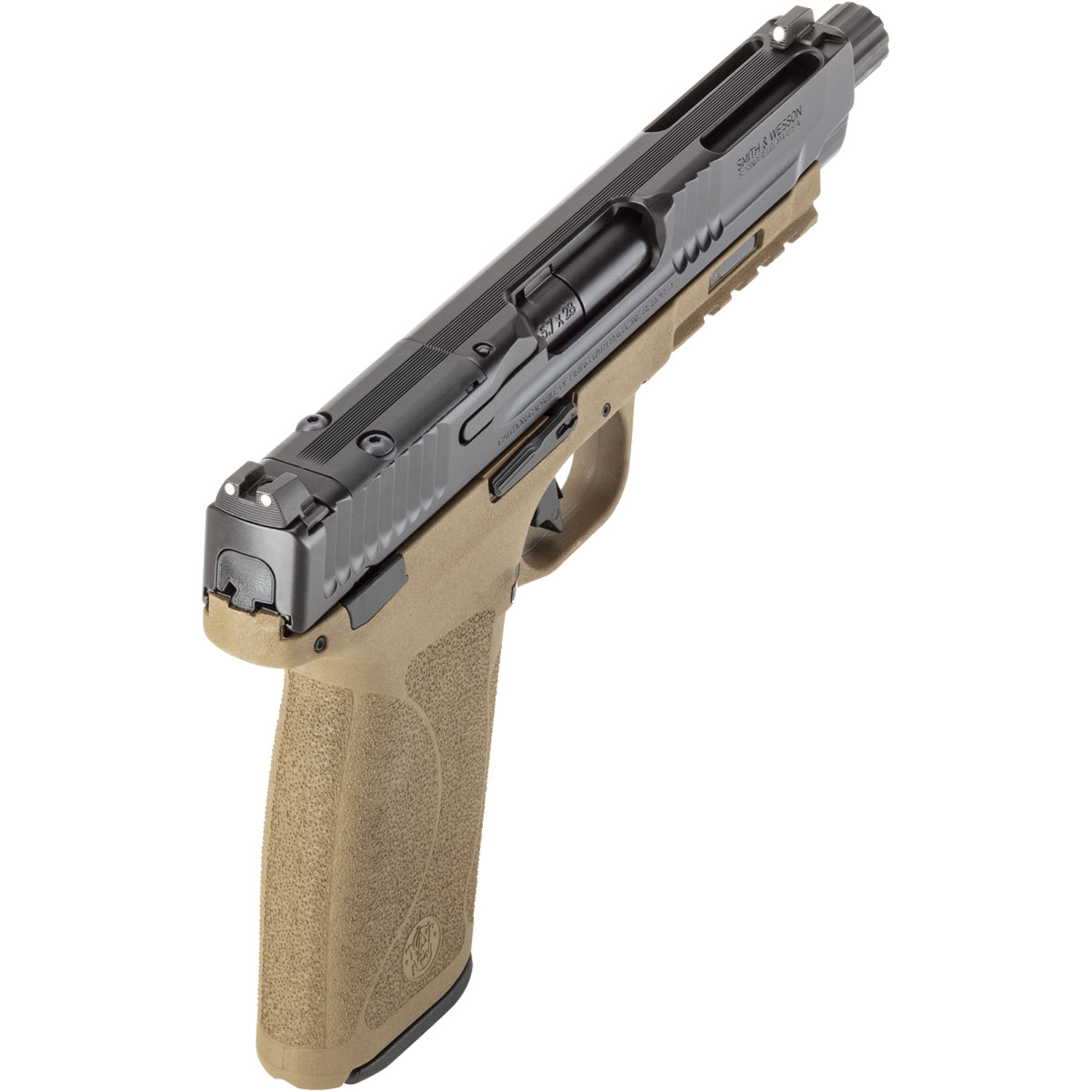 SMITH WESSON MP57 57x28mm 5in 22rd FDE Blk Pistol 14078-img-6