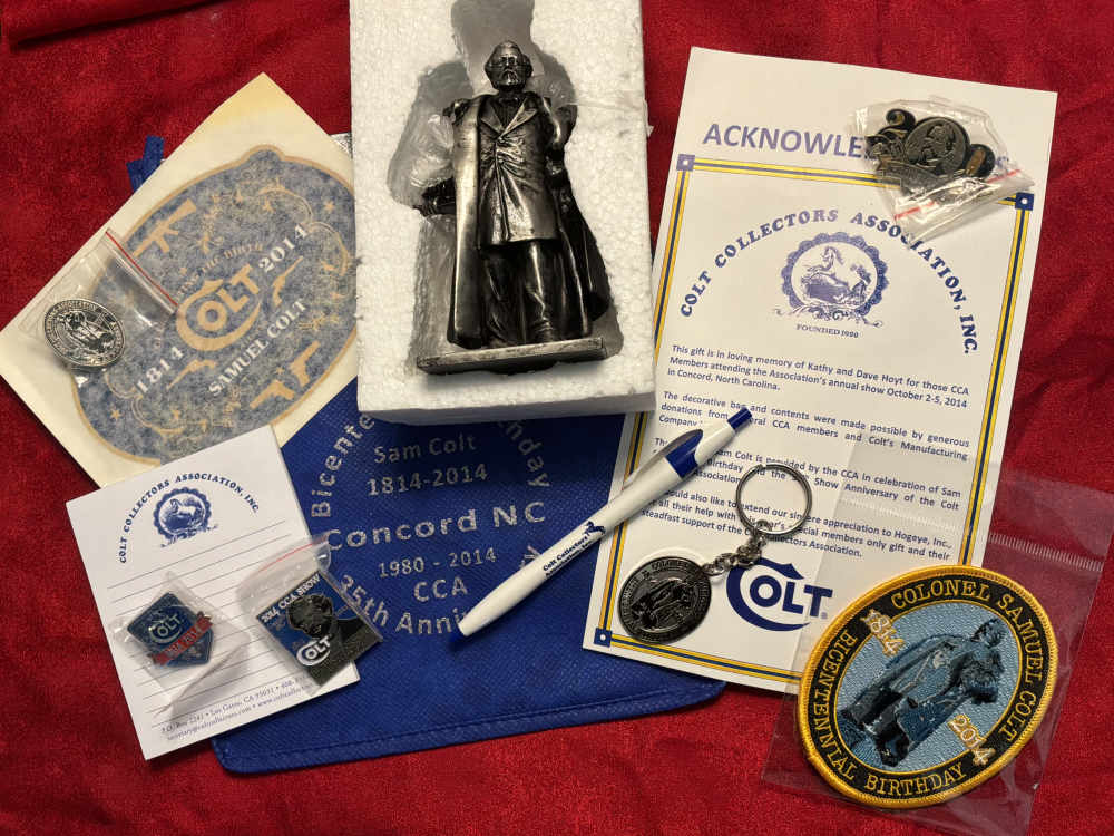 2014 Colt Collectors Assn Samuel Colt Bicentennial Package. See photo new-img-1