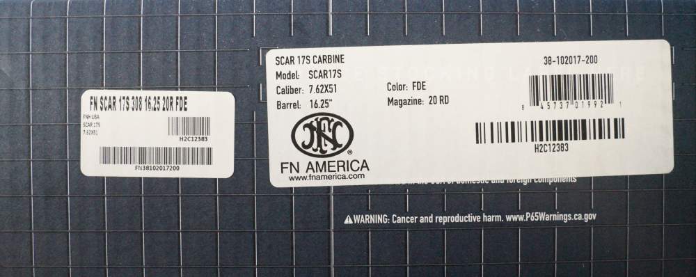 FN SCAR 17S GEN 2 NRCH 7.62X51 NATO FLAT DARK EARTH 30 ROUNDS (FN3810201720-img-58