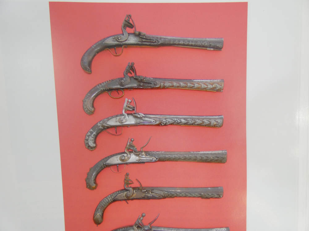 RARE ANTIQUE SOUTH INDIA BLUNDERBUSS MIQUELET FLINTLOCK PISTOL 1780-1820 -img-35