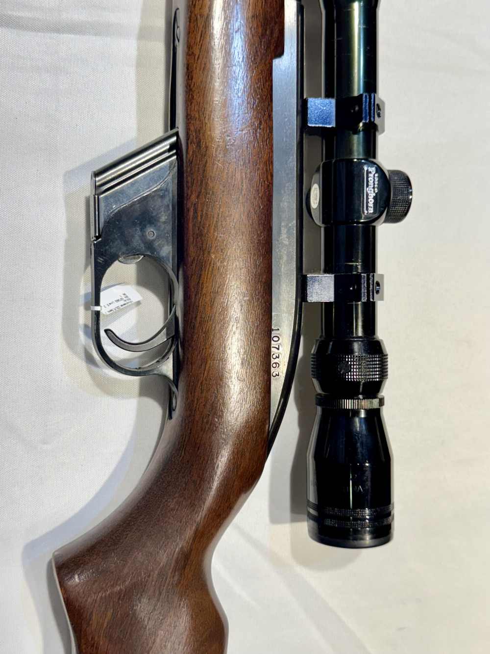 Winchester Model 77 22 Long Rifle Semi Auto Rifle W/ Tasco Scope-img-2