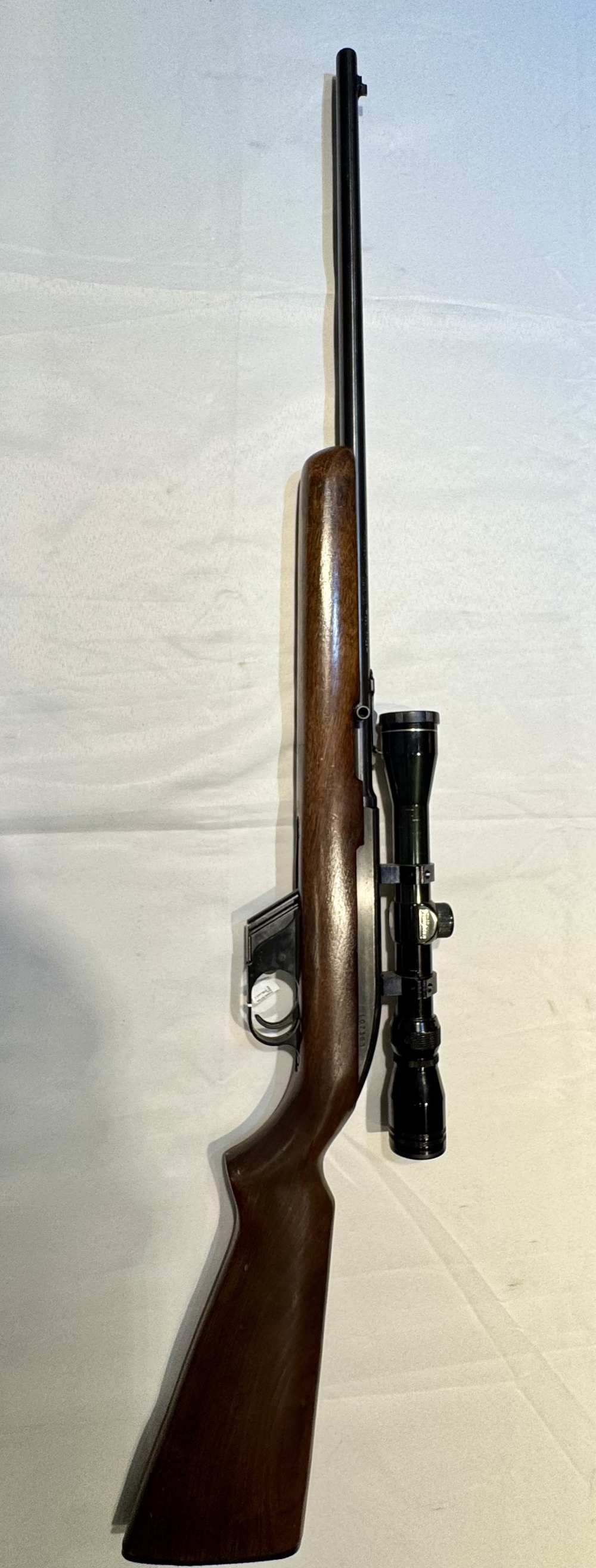 Winchester Model 77 22 Long Rifle Semi Auto Rifle W/ Tasco Scope-img-0