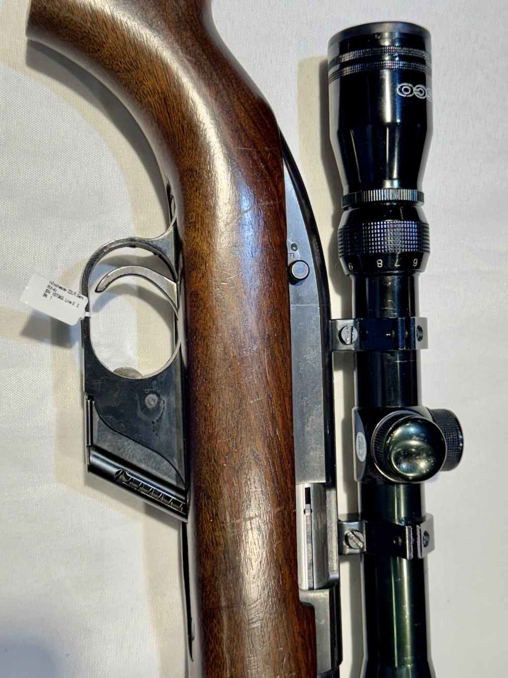 Winchester Model 77 22 Long Rifle Semi Auto Rifle W/ Tasco Scope-img-7