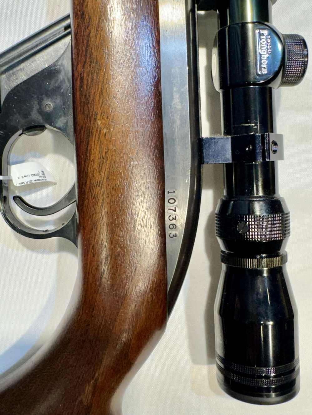 Winchester Model 77 22 Long Rifle Semi Auto Rifle W/ Tasco Scope-img-16