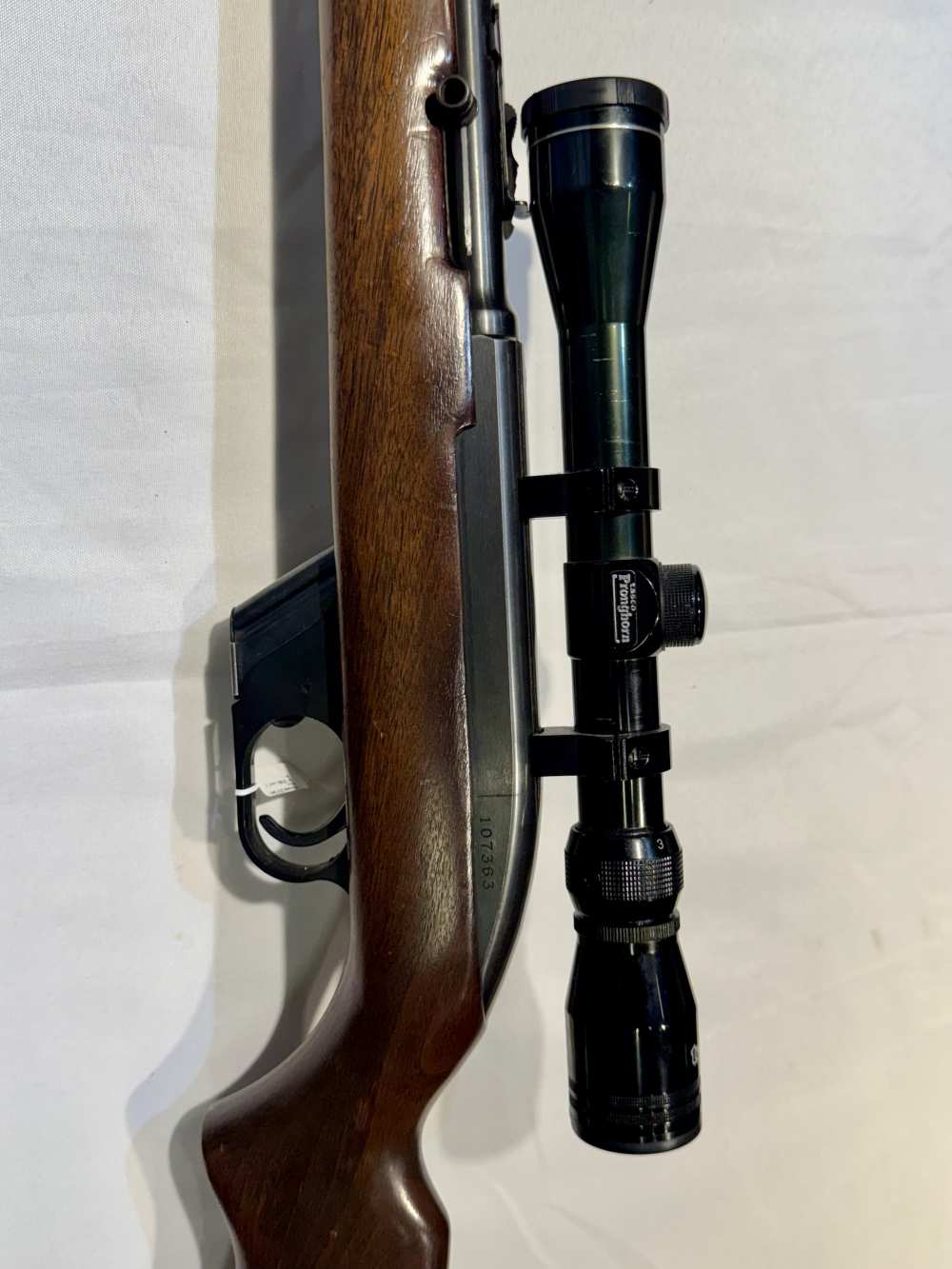 Winchester Model 77 22 Long Rifle Semi Auto Rifle W/ Tasco Scope-img-24