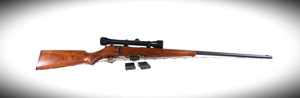 Savage Sporter 23B chambered .25-20 24"Bbl Weaver K-4 Scope orig. magazine-img-1