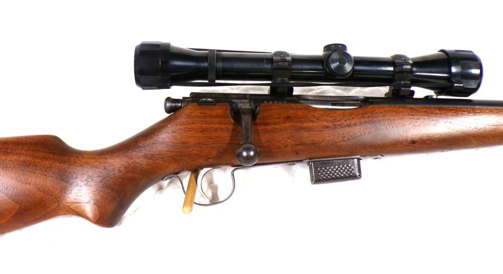 Savage Sporter 23B chambered .25-20 24"Bbl Weaver K-4 Scope orig. magazine-img-3