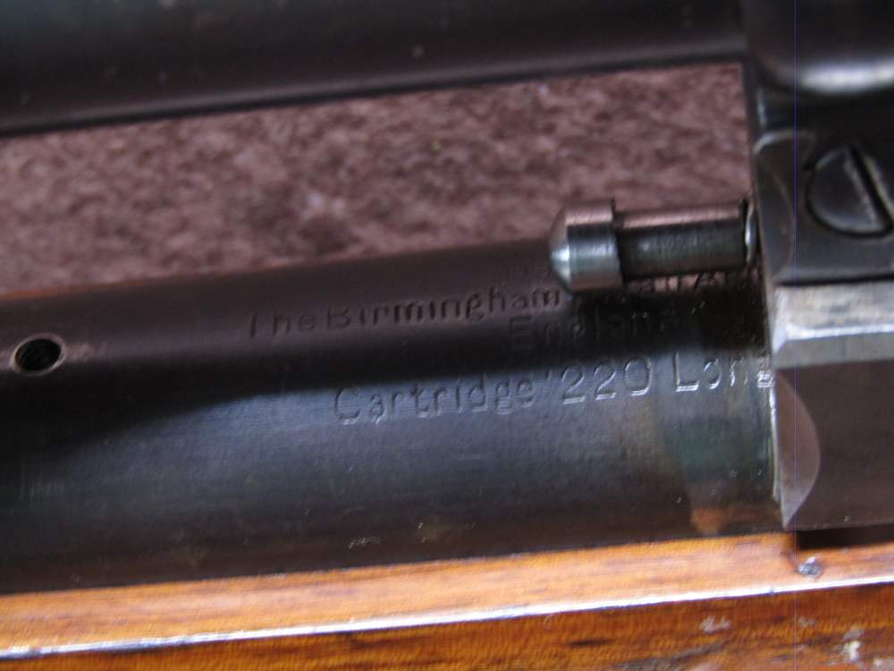 BSA Martini Action 22 LR Falling Block Single 29" Threaded BRL Hensoldt 4x -img-19