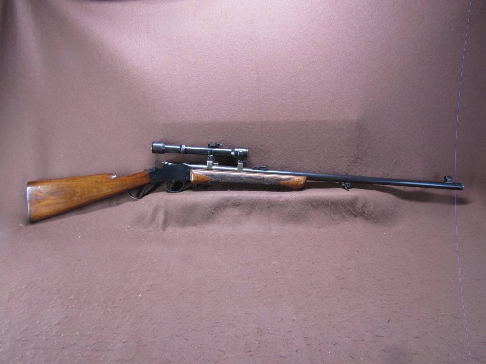 BSA Martini Action 22 LR Falling Block Single 29" Threaded BRL Hensoldt 4x -img-0