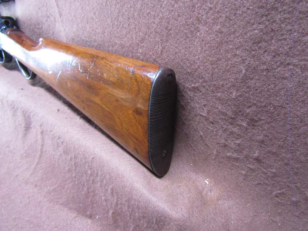 BSA Martini Action 22 LR Falling Block Single 29" Threaded BRL Hensoldt 4x -img-14