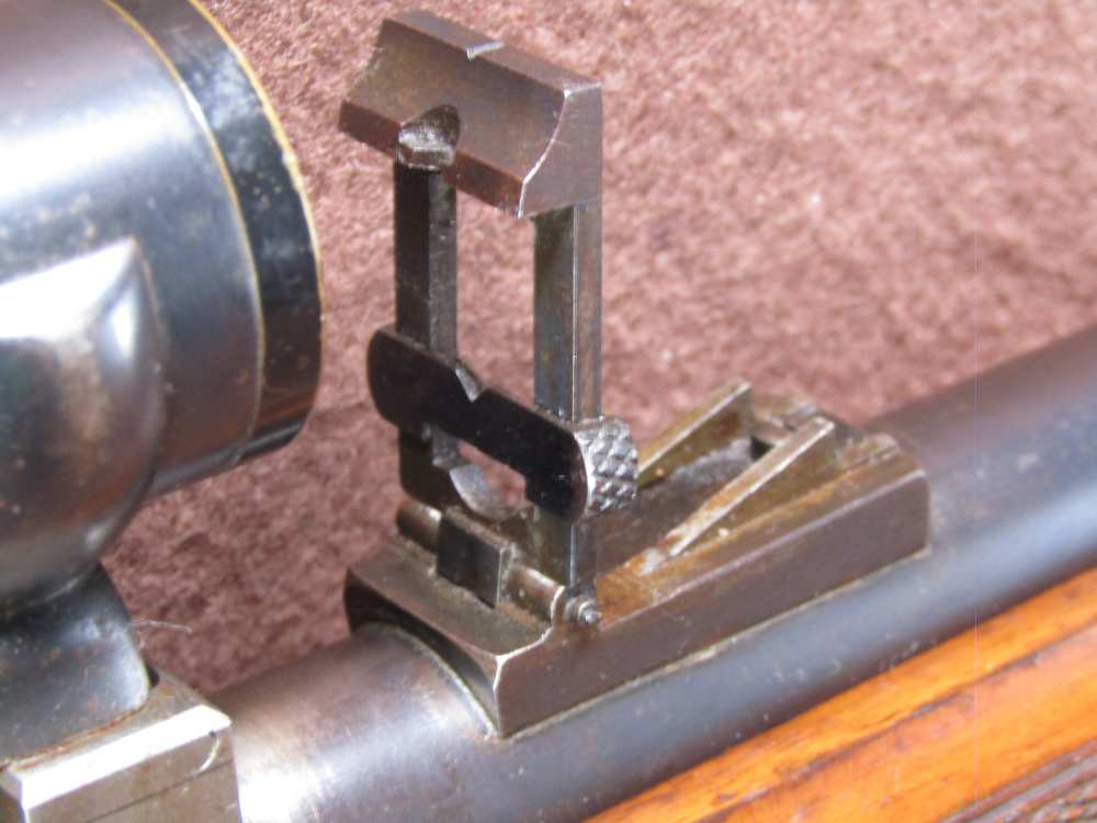 BSA Martini Action 22 LR Falling Block Single 29" Threaded BRL Hensoldt 4x -img-6