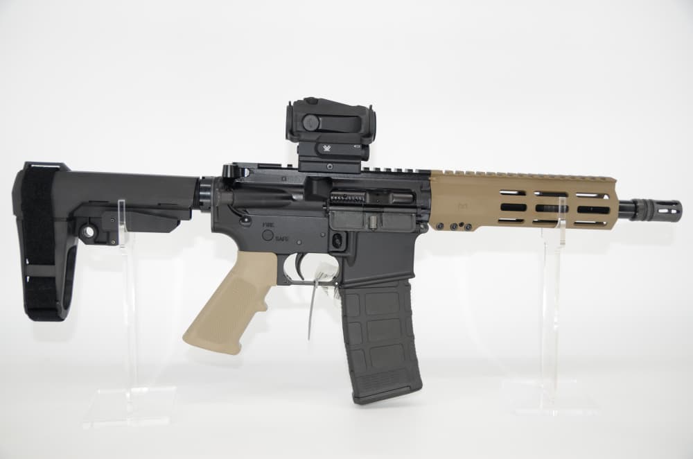 Palmetto State Armory PSA 8.5" 300 Blackout Pistol FDE SB3 Vortex-img-1