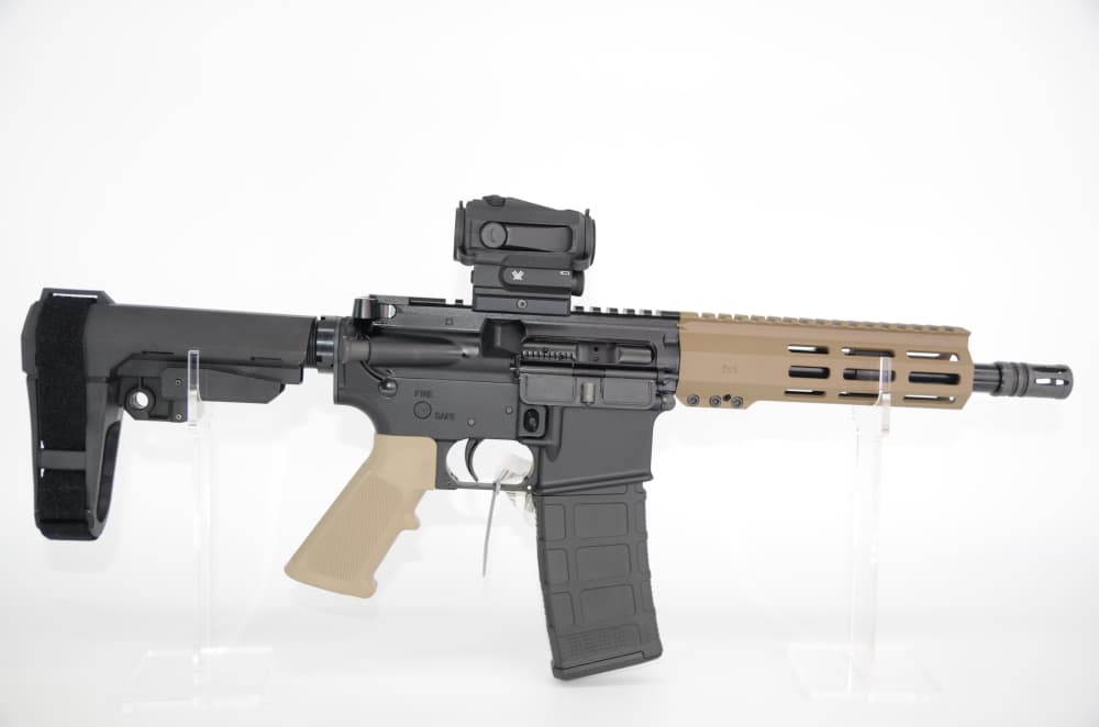 Palmetto State Armory PSA 8.5" 300 Blackout Pistol FDE SB3 Vortex-img-0