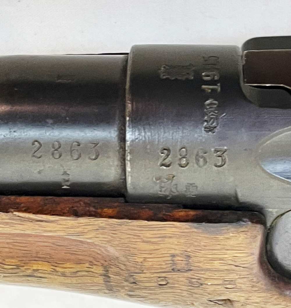 Rare 6.5x55MM Pre-WWI Krag-Jorgensen M1906 Bolt-Action Carbine VM040-img-10