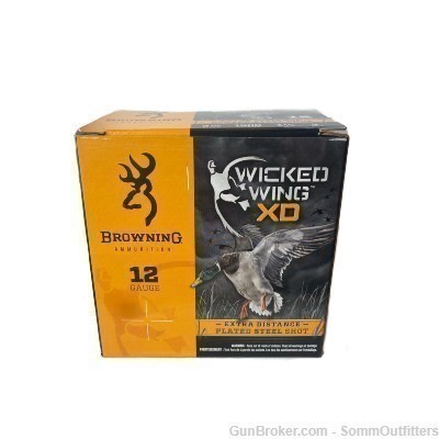 Browning BXD Wicked Wing Steel Shot 12 ga 3 1/2" 1 1/2oz - 2 Shot-img-0