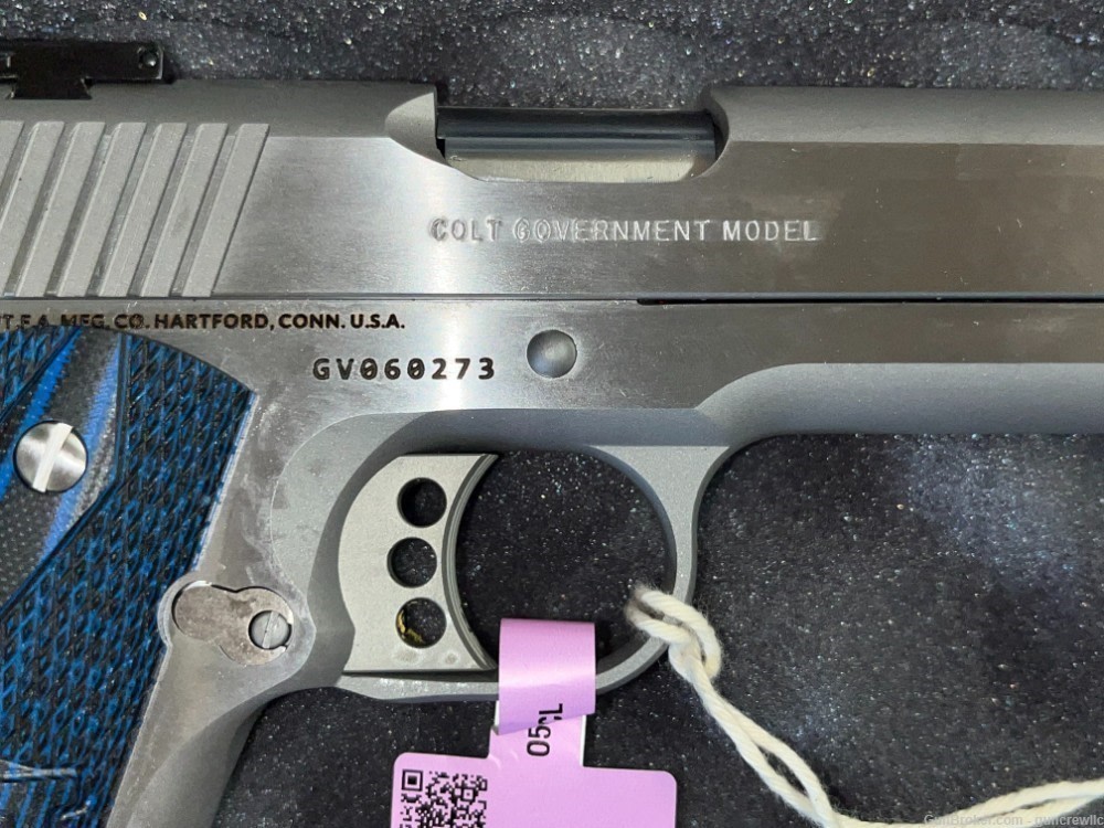 Colt 1911 Gold Cup Lite 38 Super O5073GCL 5" SS NM Series 70 SS LAYAWAY-img-9