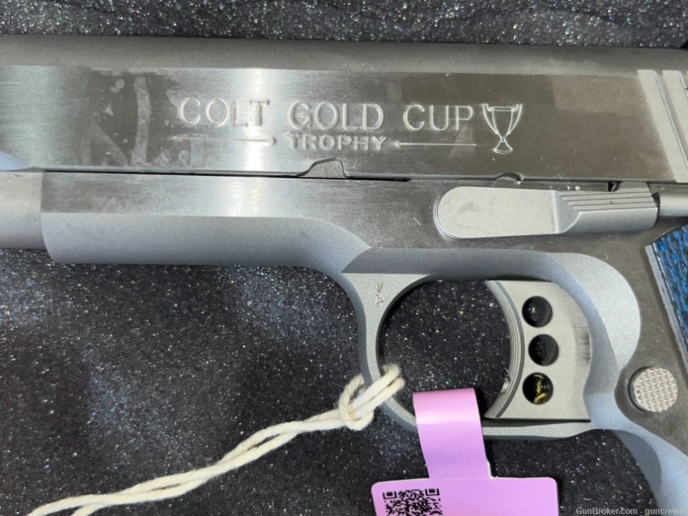 Colt 1911 Gold Cup Lite 38 Super O5073GCL 5" SS NM Series 70 SS LAYAWAY-img-12