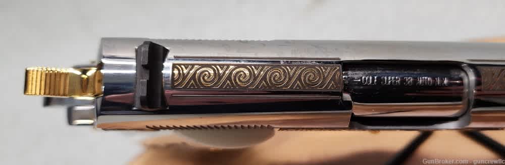 SK Customs Colt 1911 The MANA 1 of 200 Gold 38 Super Polynesian Layaway-img-18