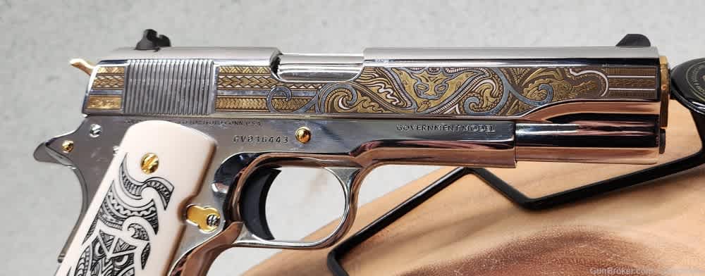 SK Customs Colt 1911 The MANA 1 of 200 Gold 38 Super Polynesian Layaway-img-8