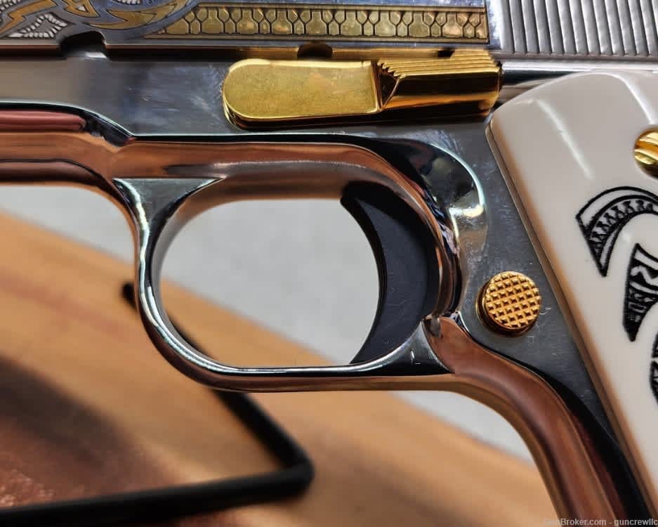 SK Customs Colt 1911 The MANA 1 of 200 Gold 38 Super Polynesian Layaway-img-14