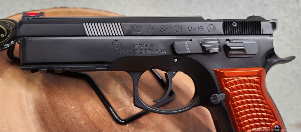 Guncrafter Ind CZ USA SP-01 9mm Optics Ready RMR Cut SP01 4.6" Layaway-img-5