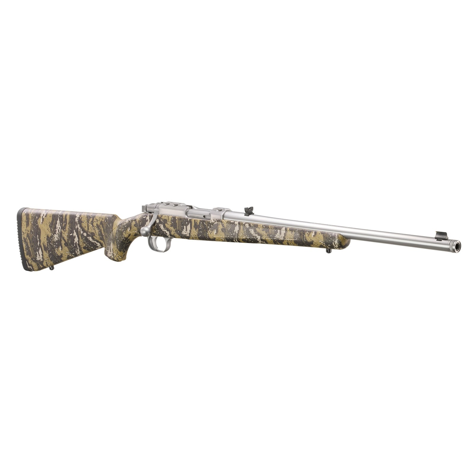 RUGER 77/357 357 Magnum 18.5in 5rd Camo Bolt Action Rifle (7420)-img-2