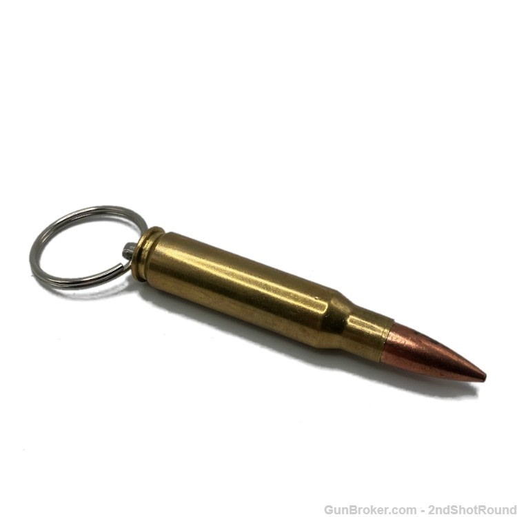 .308 (Brass) Bullet Keychain-img-0