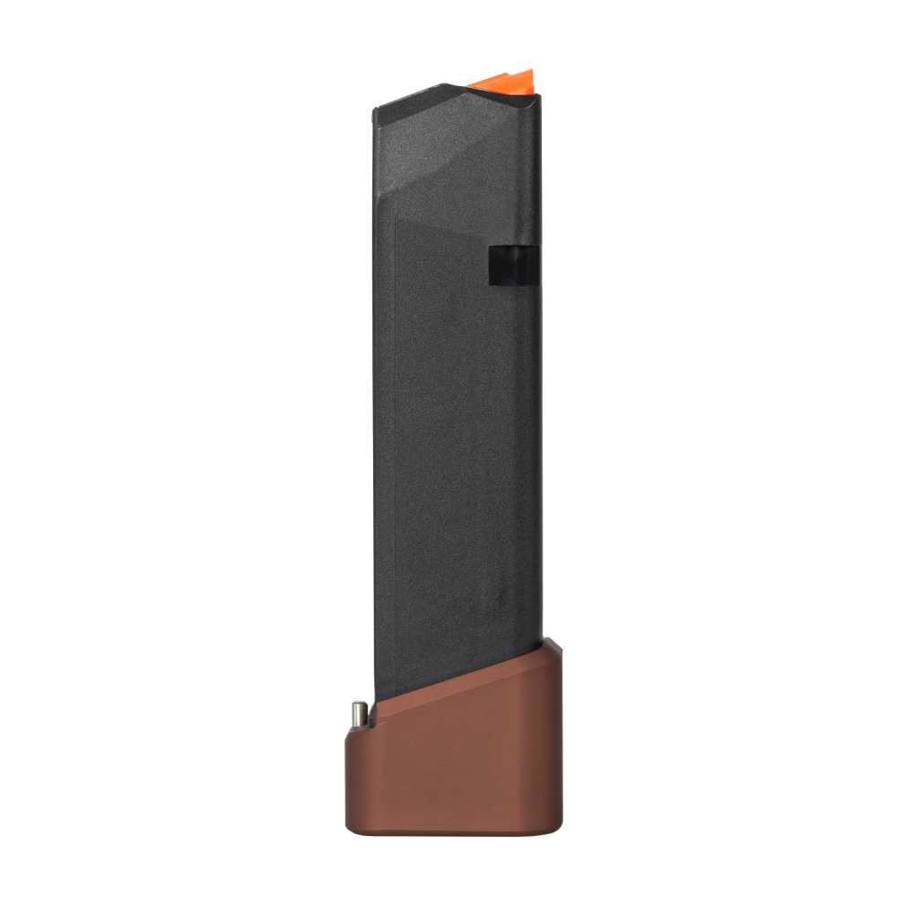 Taran TTI GLOCK 17 Mag G17 Mag with +5/6 Coyote Bronze Base Pad 23 Round-img-1