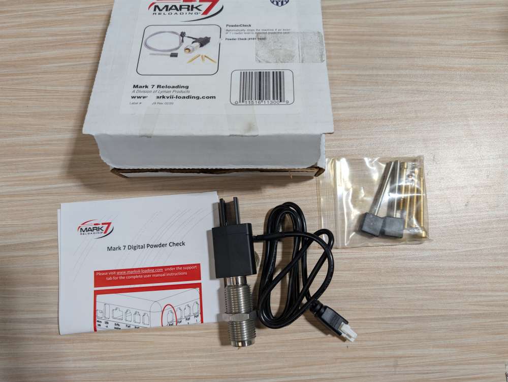 Mark 7 Digital Powder Check Sensor – Like New in Factory Box – -img-1