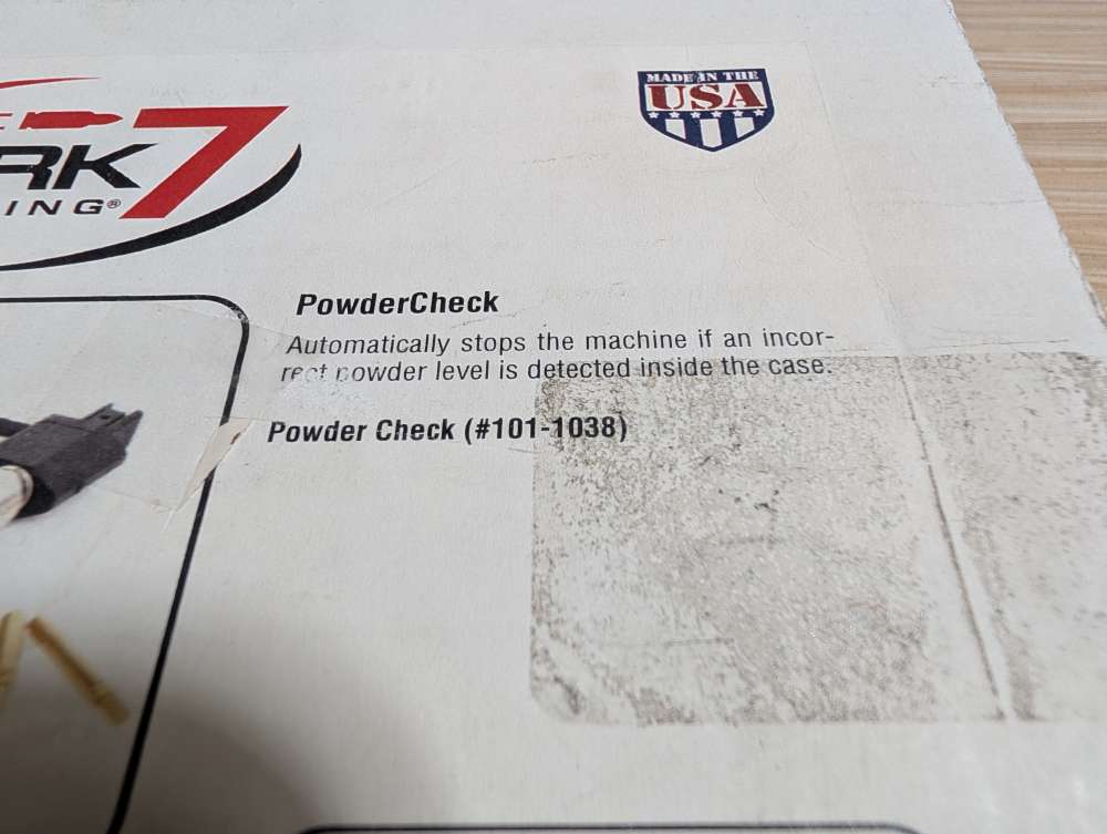 Mark 7 Digital Powder Check Sensor – Like New in Factory Box – -img-6