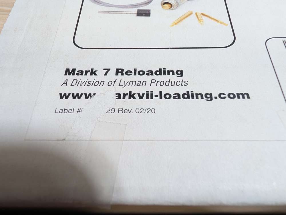 Mark 7 Digital Powder Check Sensor – Like New in Factory Box – -img-4