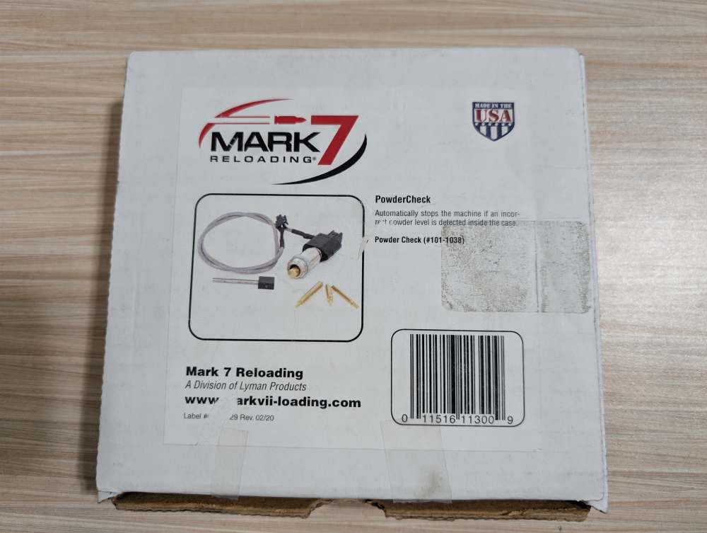 Mark 7 Digital Powder Check Sensor – Like New in Factory Box – -img-0