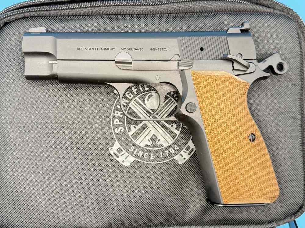 Springfield Armory SA-35 9mm Compact 4" Browning Hi Power SA35 HP9204 NEW!-img-0