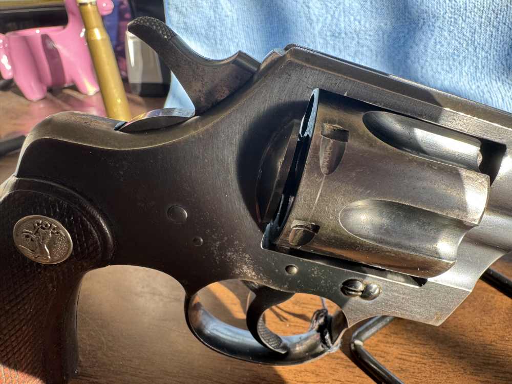 COLT OFFICIAL POLICE .38SP 6 SHOT REVOLVER-img-11